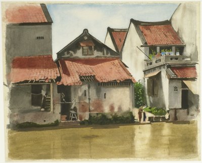 Nedre byen Batavia av Willem Arnoldus Witsen