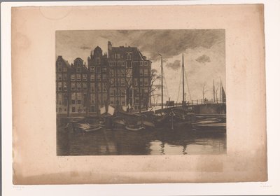 Inne, Amsterdam, med vinkende voks på skipene Inne i jeg av Willem Arnoldus Witsen