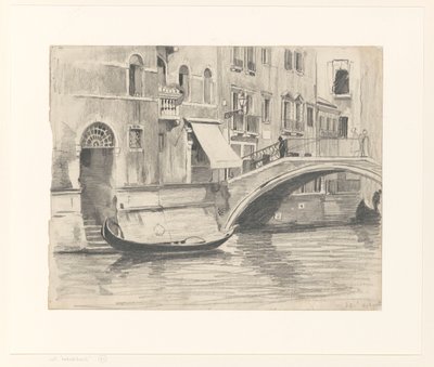 Ansikt i Venezia av Willem Arnoldus Witsen