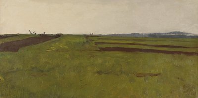 Landskap med jorder av Willem Arnoldus Witsen