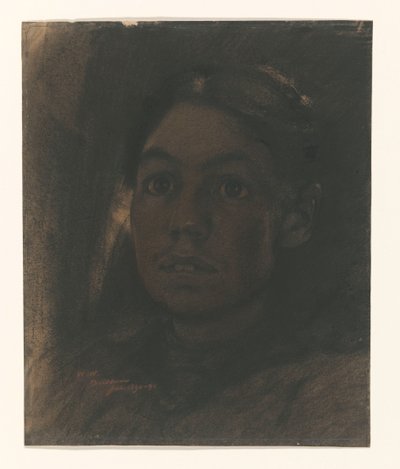 Portrett av Martha van Eeden-van Vloten av Willem Arnoldus Witsen