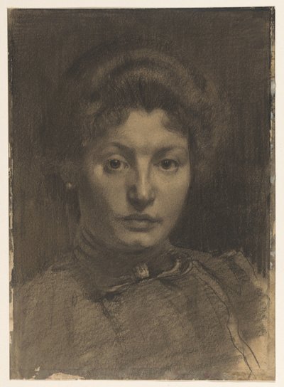 Portrett av fru Marie Breitner-Jordan av Willem Arnoldus Witsen