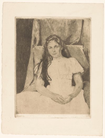 Portrett av en ukjent kvinne av Willem Arnoldus Witsen