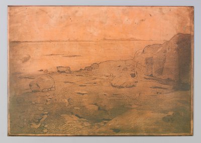 Rocky Coast ved St. Andrews, Canada av Willem Arnoldus Witsen