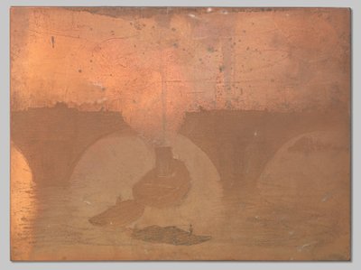 Dra til Waterloo Bridge i London av Willem Arnoldus Witsen