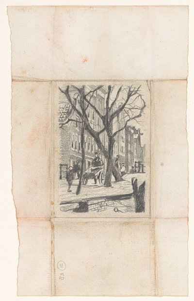 Bybilde i Amsterdam: Rechtboomsloot av Willem Arnoldus Witsen