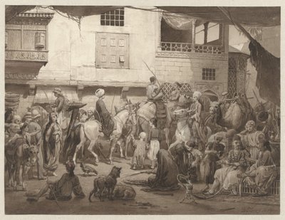 Gate i Kairo av Willem de Famars Testas