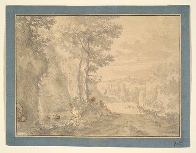 Woodland Scene av Willem de Heusch