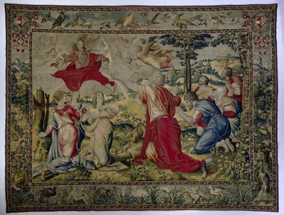 Gud velsigner Noahs familie av Willem de Pannemaker