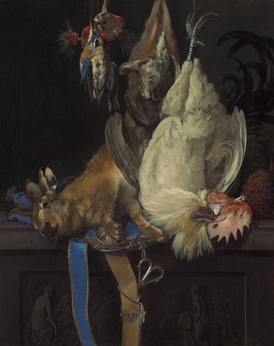 Stilleben med dødt spill, 1661. av Willem van Aelst