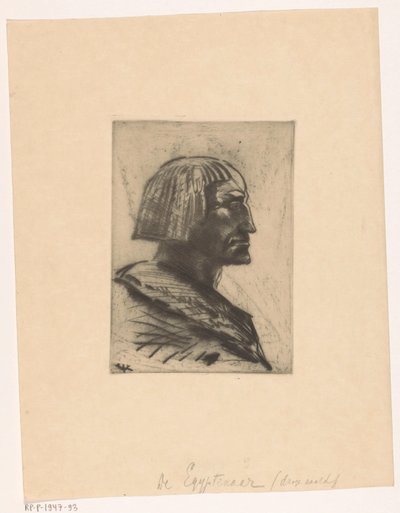 Egypteren (original tittel på objektet) av Willem van Konijnenburg