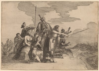 Farao omkommer i Rødehavet av Willem van Lande
