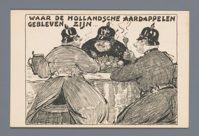 Hvor de nederlandske potetene har blitt av... (tittel på objekt) av Willem van Schaik
