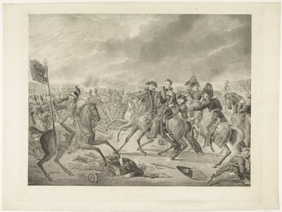 Prince of Orange i slaget ved Waterloo, 1815 av Willem van Senus