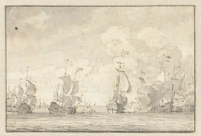 sjøslag av Willem van de Velde (II)