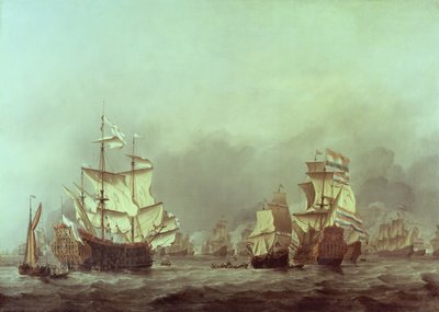 The Surrender of the Royal Prince, 3. juni, 1666 av Willem van de Velde