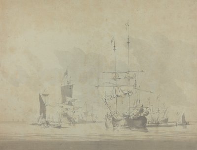 Marine av Willem van de Velde the Younger