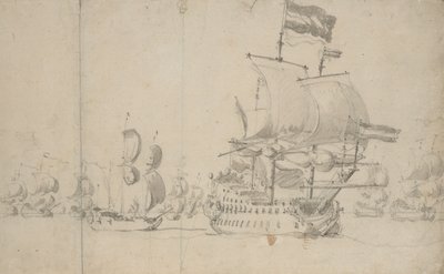  av Willem van de the Elder Velde