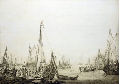  av Willem van de the Elder Velde