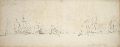  av Willem van de the Elder Velde