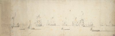  av Willem van de the Elder Velde