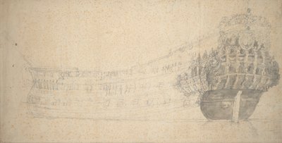  av Willem van de the Elder Velde