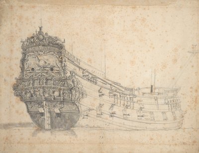  av Willem van de the Elder Velde