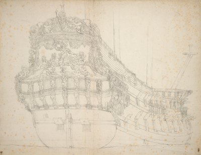  av Willem van de the Elder Velde
