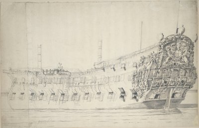  av Willem van de the Elder Velde
