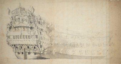  av Willem van de the Elder Velde