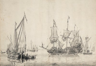  av Willem van de the Elder Velde