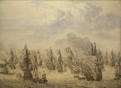  av Willem van de the Elder Velde