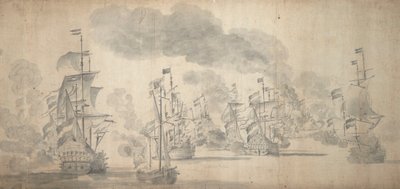  av Willem van de the Elder Velde