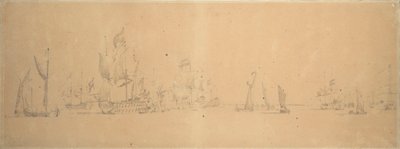 av Willem van de the Elder Velde