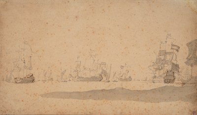  av Willem van de the Elder Velde