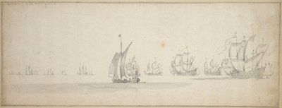  av Willem van de the Elder Velde