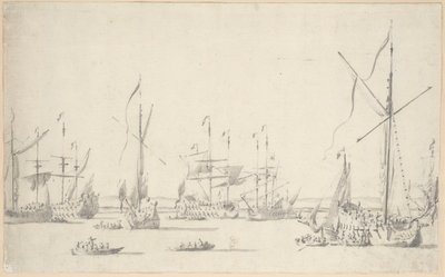  av Willem van de the Elder Velde