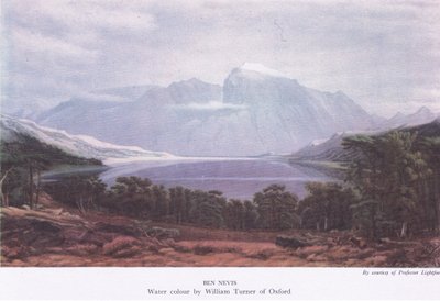 Ben Nevis, fra British Adventure utgitt av Collins av Joseph Mallord William Turner