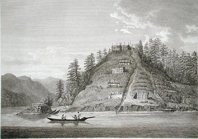 Village of the Friendly Indians ved inngangen til Bute