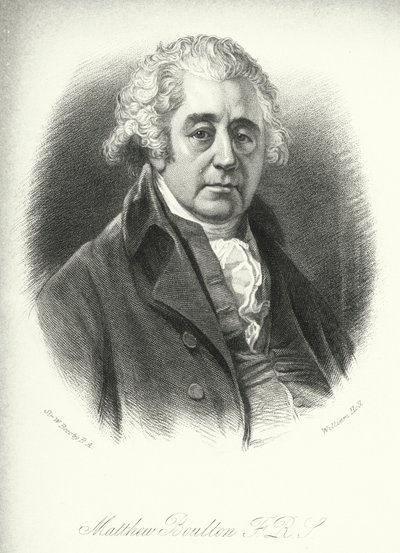 Matthew Boulton, FRS (gravering) av William (after) Beechey