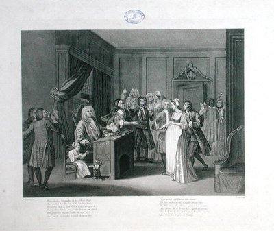 Rettferdigheten triumferer, gravert av Thomas Cook (1744-1818) (gravering) av William (after) Hogarth