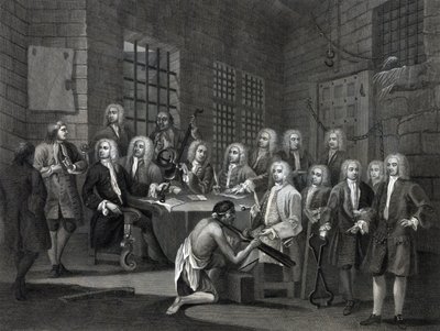 Medlemmer av Underhuset av William (after) Hogarth