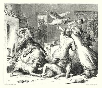 Gåsen (gravering) av William (after) Mulready