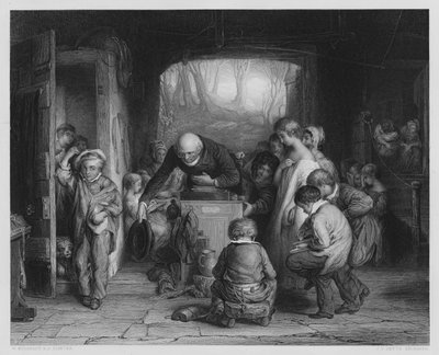 The Last In, fra bildet i Vernon Gallery (gravering) av William (after) Mulready
