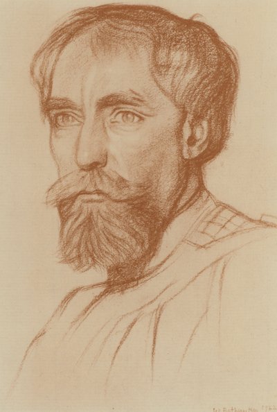 Augustus John, ARA (medlemmer) av William (after) Rothenstein