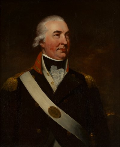 Halvlengde portrett av oberst Alexander Duff (olje på lerret) av William (attr. to) Beechey