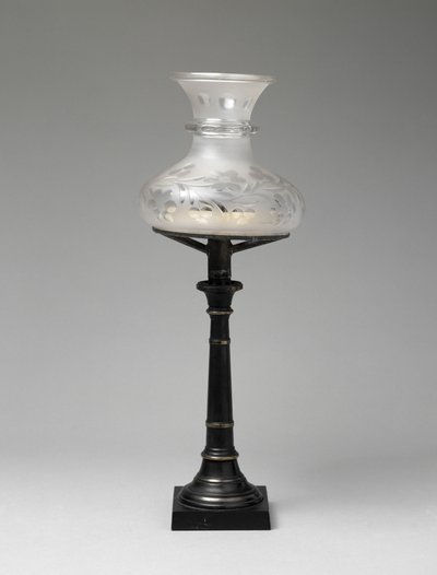 Skyggelagt lampe av William (attr.to) Carleton