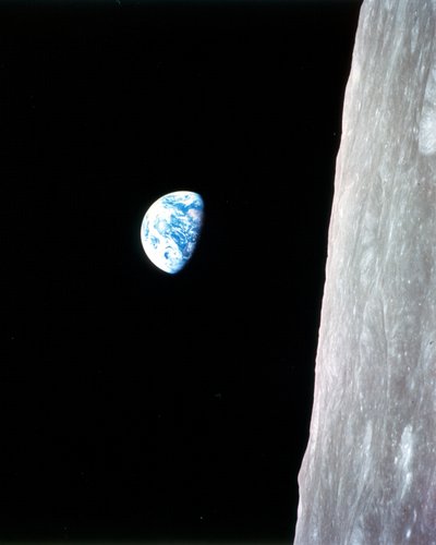 Earthrise - Apollo 8, 24. desember 1968. av William A Anders