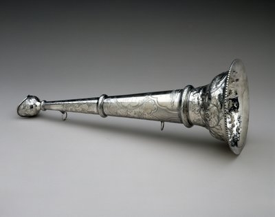 Brannmanns trompet, ca. 1857 (sølv) av William Adams