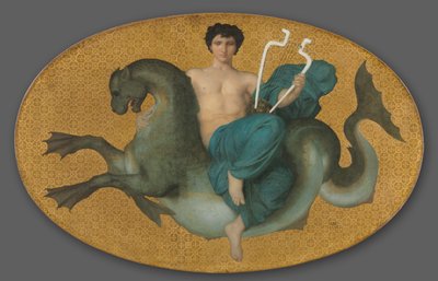Arion på en sjøhest, 1855. av William Adolphe Bouguereau